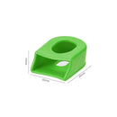 2pcs/set Bicycle Crankset Crank Wheel Protective Sleeve Protector (Green)