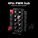 Motherboard 4 Pin PWM Cooler Fan HUB Splitter 12V Extension Speed Control Board