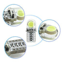 Lights COB T10 Headlight Driving Bulb Switchback Turn Signal Car Fog Light DRL