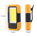 Outdoor COB Work Light USB Rechargeable Maintenance Emergency Lamp (Yellow)