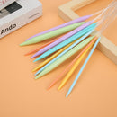 12 Pairs Plastic Change Head Circular Knitting Needle Ring Set DIY Woven Tool