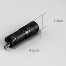 XPG LED Camping Pocket Torch 120lm Handheld Mini Keychain Flashlight Black