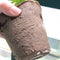 50pcs Round Paper Pulp Peat Flower Pot Plant Flower Biodegradable Nursery Cups