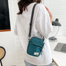 Oxford Cloth Shoulder Square Bag for Women Causal Solid Crossbody Messenger Bags