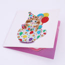 Greeting Cards Cat Special Shaped Bright Diamond Painting DIY Kit (KP005) Newly