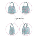 Cooler Lunch Box Portable Insulated Oxford Thermal Food Picnic Bags (Blue) Newly