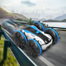 Waterproof RC Stunt Car 2.4GHz 2 Sides Amphibious Vehicle with 2 Battery Newly