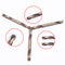 10pcs Double-Headed High-Speed Steel Twist Drill Bit Metalworking (3.2mm)