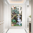 Waterfalls Oil Paint By Numbers Kits DIY Handpainted on Canvas Wall Art Picture