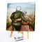Back View of Old Couple Oil Paint By Numbers Kits DIY Wall Art Craft Gifts