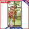 Partial Cross Stitch Cotton Needlework Kit Printed Red Leaves Decor Handicraft