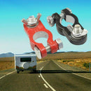 Auto Battery Terminal Post Washer Positive Negative Clamp Zinc2PCS V8F0