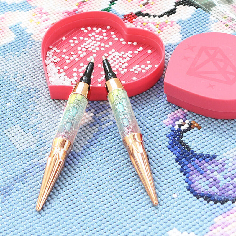 DIY Diamond Painting Point Drill Pen Rhinestone Embroidery Drawing Pen Tool Kits