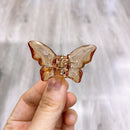 Butterfly Claw Hair Clips Women Korean Cute Transparent Girl Hairpin Headwear