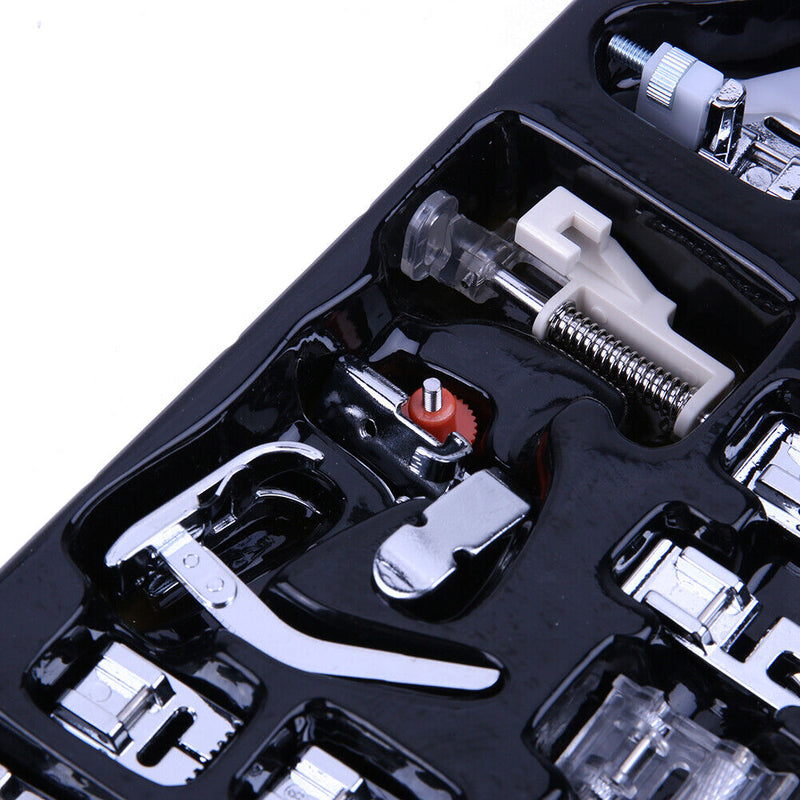 48pcs Multi-function Domestic Household Sewing Machine Presser Foot Feet