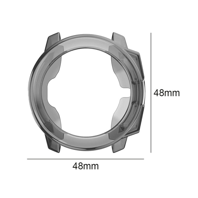 Watch Protective Cover for Garmin Instinct Smartwatch Bracelet Case (Gray) Newly