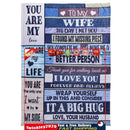 Flannel Letter Blanket, Warm Soft Fleece Bed Throw Blankets (1.2 X 1.5m) Newly