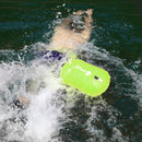 Inflatable Swimming Float Air Dry Buoy Water Sport Bag (Fluorescent Green) Newly
