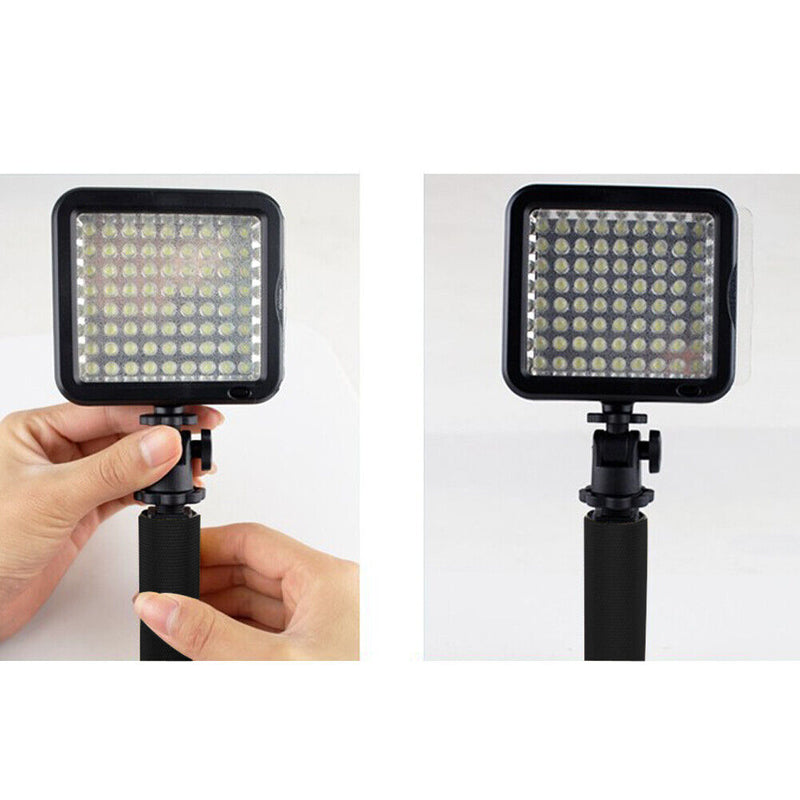 1/4 '' Metal Handle Hand Handle Camera Stabilizer for LED Flashlite for