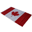 Stitched Single-sided Printing Maple Leaf Canada Flag Canadian National Banner