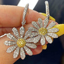 Sunflower Earrings Drop Dangle Ear Stud Flower Daisy Women Jewelry Gift E0E7