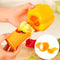 Fruit Vegetable Seed Remover Pepper Chilli Cutter Core Slicer Tool (Yellow)