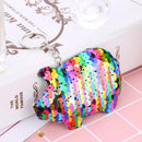 Sequins Pig Keychain Car Backpack Accessories Keyring Pendants (Multicolor)