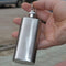 Demiawaking Portable Outdoor Bottle, 236ml, Small, Metal, with Key