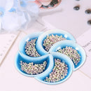 DIY Moon Dish Mould Casting Molds Tools Crystal Drop Silicone Epoxy Craft Tool