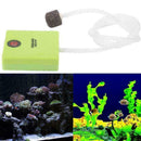 Aquarium Dry Battery Operated Fish Tank Pump Air Aerator F6U7 Stone Q0S7 U7M6