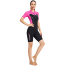 DIVE SAIL Neoprene Scuba Snorkel Swimming Women Body Surf Wetsuits (Pink L)