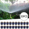 20pcs Watering Irrigation Nozzles Plastic Automatic Mist Refraction Spray Head