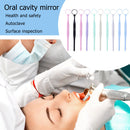 10pcs Dental Mouth Mirrors Autoclavable Surface Exam Reflectors Oral Mirror