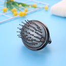 Silicone Shampoo Shower Bath Brush Head Scalp Massager Hair Dandruff Scrubber