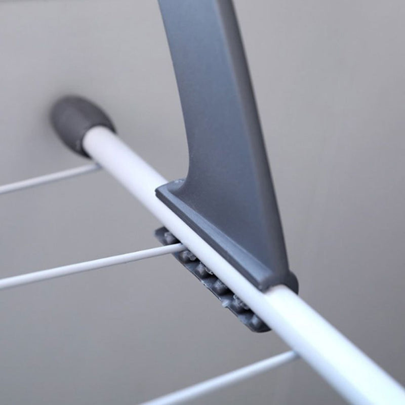 Durable Iron Storage 5 Bar Towel Holder Laundry Hanger Rail Dryer Clothes Airer