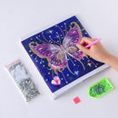 Love Heart Shape Plastic Painting Locator Glitter Magnetic Diamond Holder Too