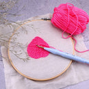Punch Threader Needles Knitting Needles Tool Embroidery Needle Pen Weaving Tool