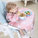 Waterproof Highchair Kids Long Sleeves Baby clothes Weaning Bib Baby Bibs