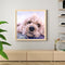 Handpainted DIY Pet Dog Oil Paint by Numbers Pictures Craft Kit Artwork Gift