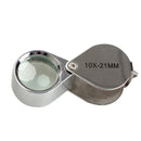 #gib Mini 10 x 21mm Jeweler's Magnifier Magnifier Eye Magnifier