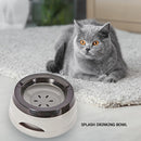 Cat Dog Drinking Bowl Travel Puppy Drink Water Feeder Pet Supplies (Grey) Newly