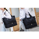 Women Large Capacity Fitness Duffle Bag Waterproof Nylon Travel Luggage Bags