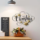Christmas Window Stickers Merry Christmas Decorations For Home Xmas Wall Decor~