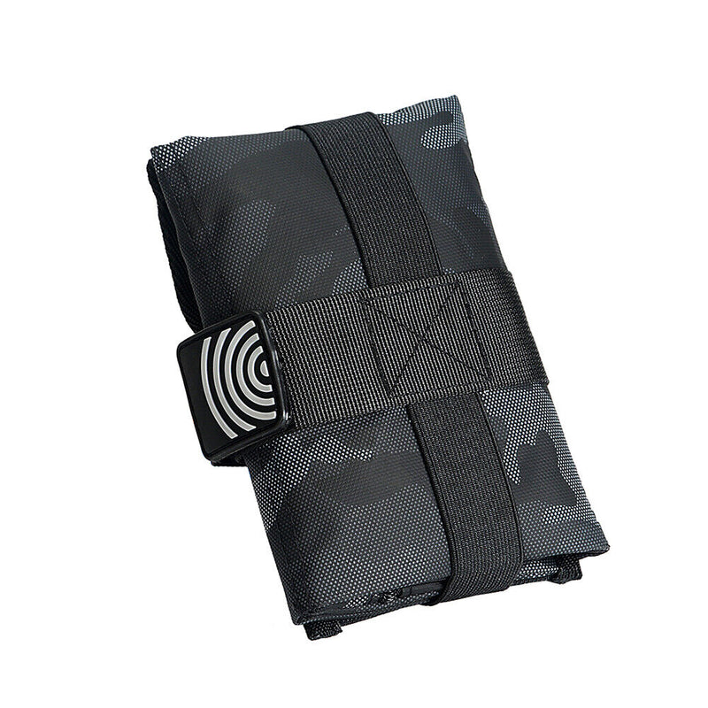 Lightweight Bicycle Hard Saddlebag Wind Bike Cushion Folding Bag (Black) Newly