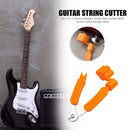 3 in 1 Electric/Wood Guitar String Winder Pin Puller String Cutter (Orange)