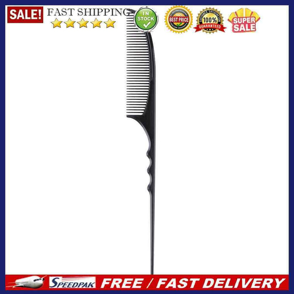 Salon Barber Anti-static Comb Hair Styling Hairdressing Rat Tail Comb Hairbru