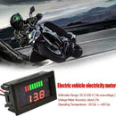 12V-60V Car Marine Motorcycle LED Digital Voltmeter Meter Battery Gauges