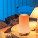 USB Rechargeable Touching Control Bedside Light Dimmable Table Night Lamp Newly