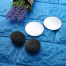 2PCS 360° Frameless Car Small Round Mirror Automobile Wide Angle Convex R