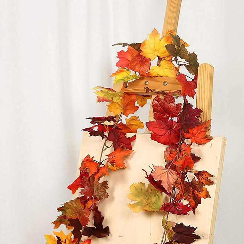 Herbst Ahornblatt Kürbis Beeren Kranz Halloween Thanksgiving Door Home Decor.